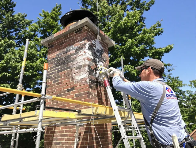 Structural chimney repair by Hollywood Chimney Sweep in Hollywood, FL